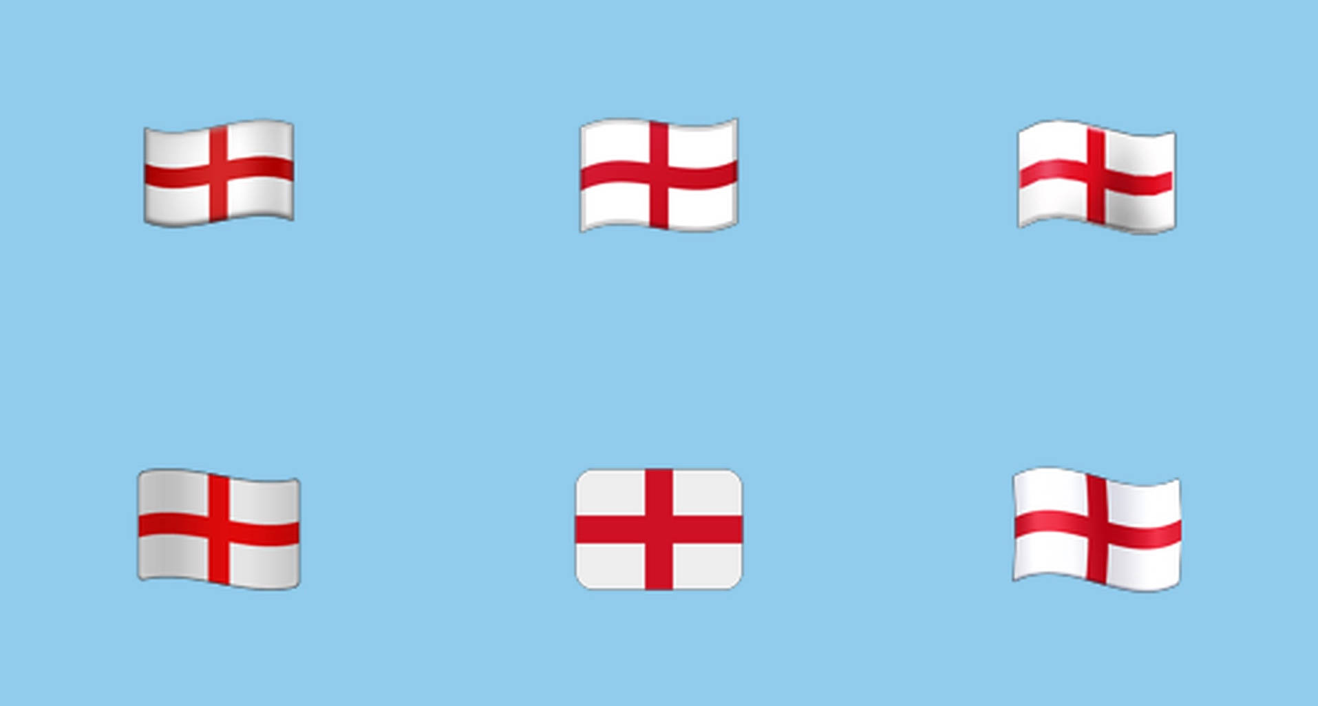 Englandflagge Emojis Wallpaper