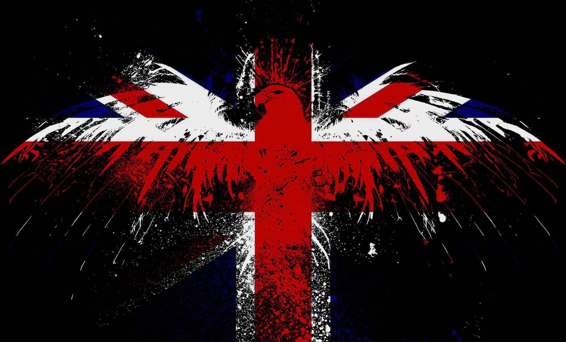 Ilustraçãoda Bandeira Da Inglaterra. Papel de Parede