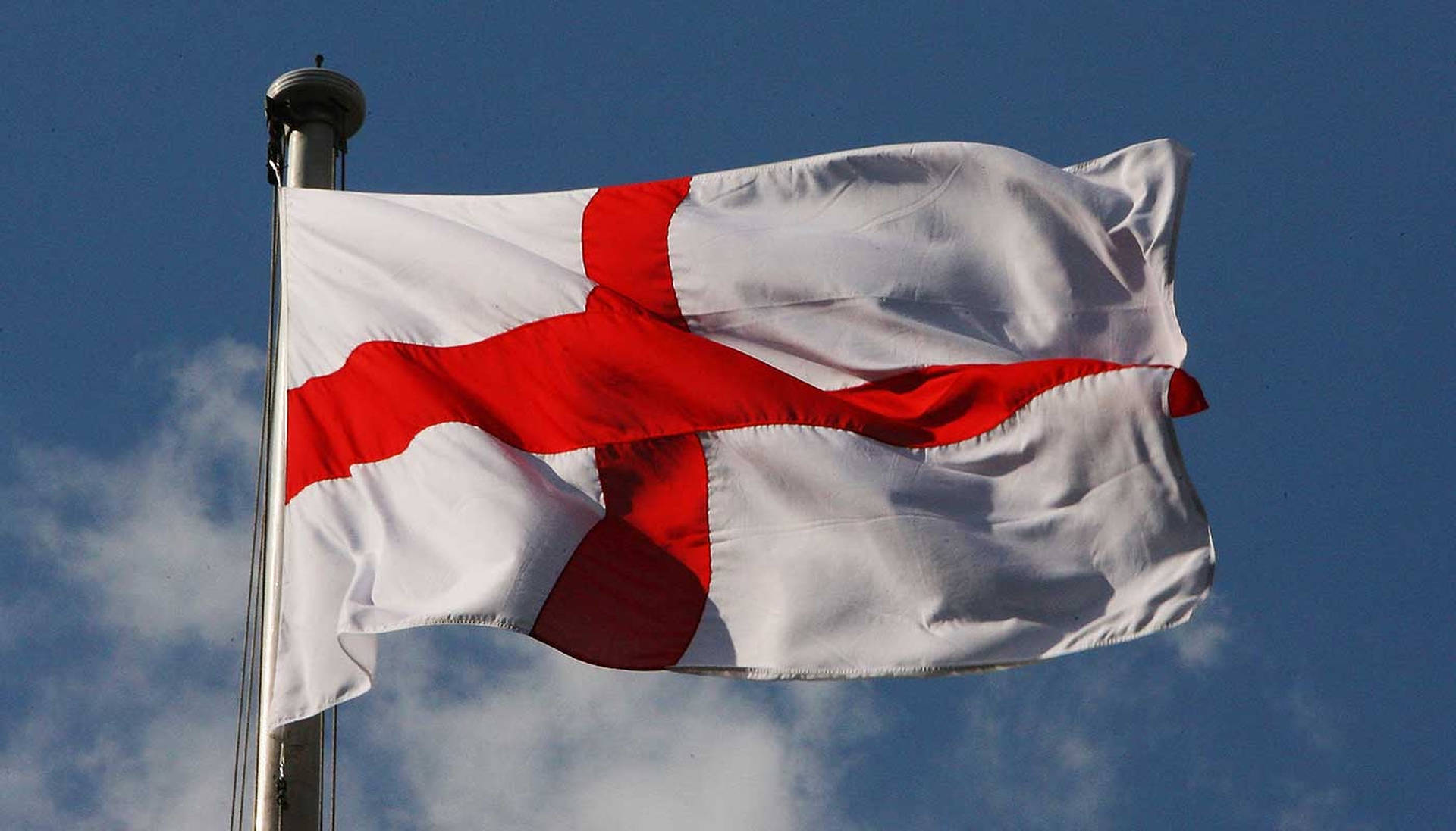 Bandeirada Inglaterra No Dia De São Jorge. Papel de Parede