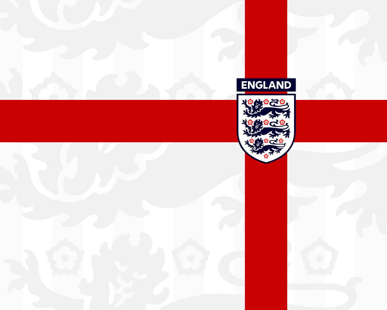 England Football Lions Roses