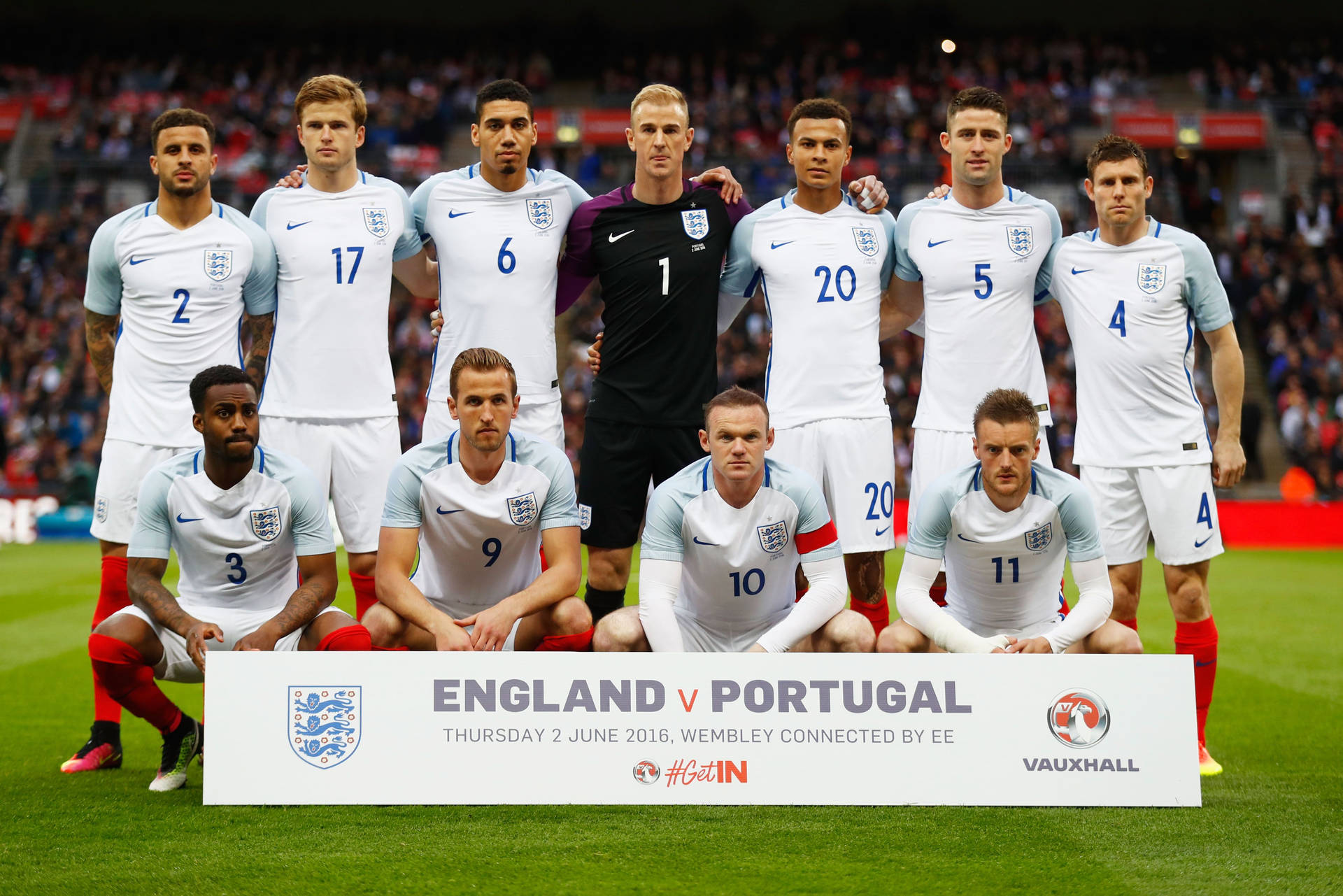 England Football Versus Portugal Picture
