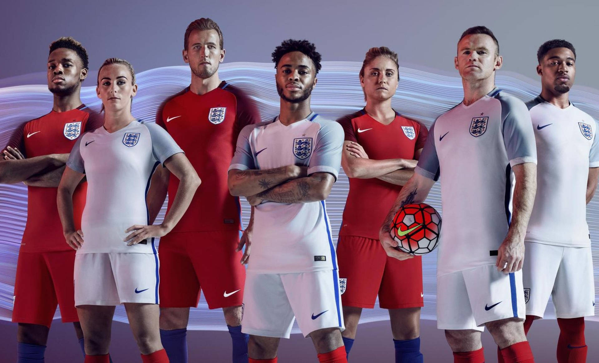 Englandnationalmannschaft 2016 Spieler Wallpaper