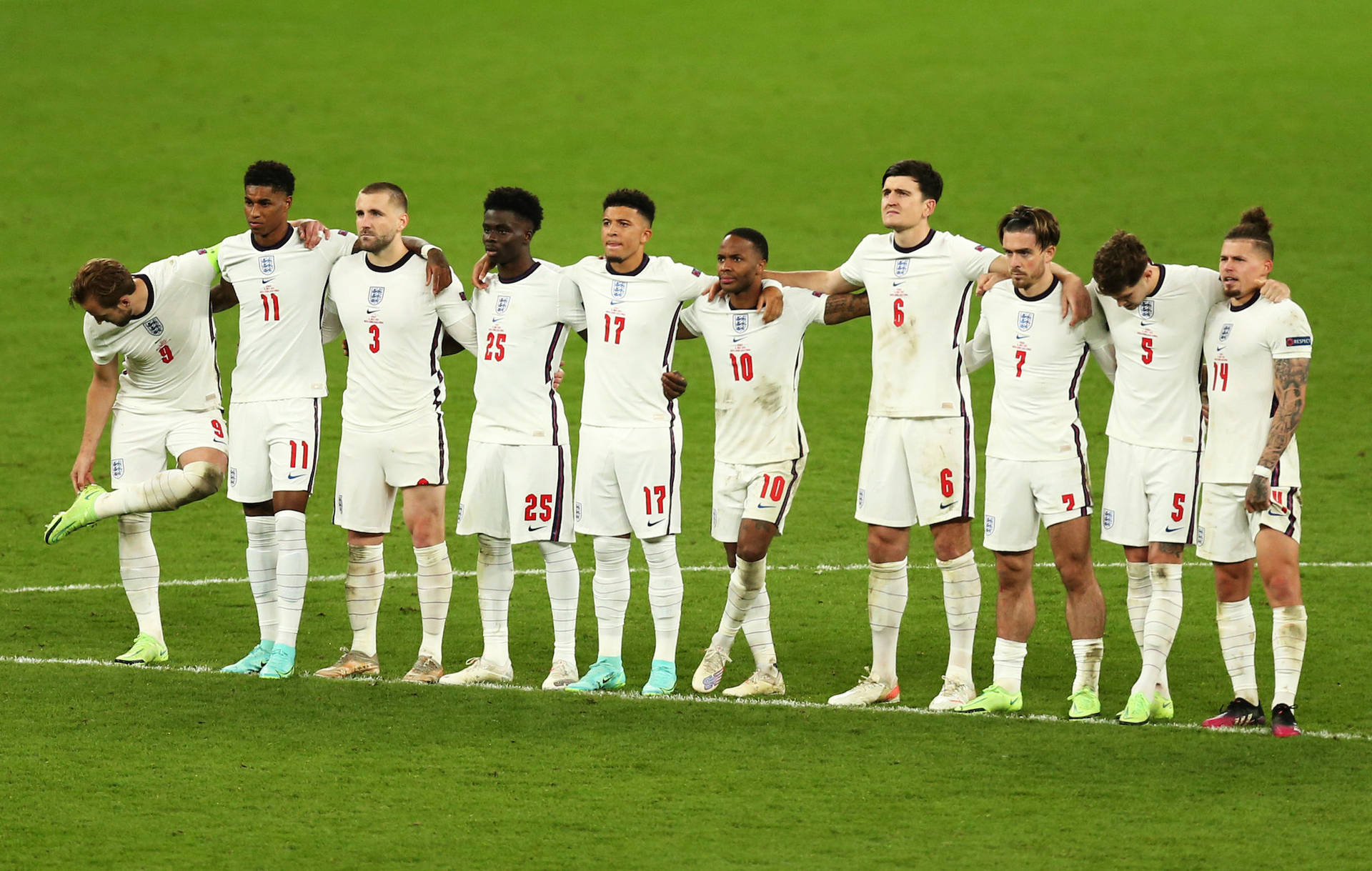 England National Football Team During Game Picture