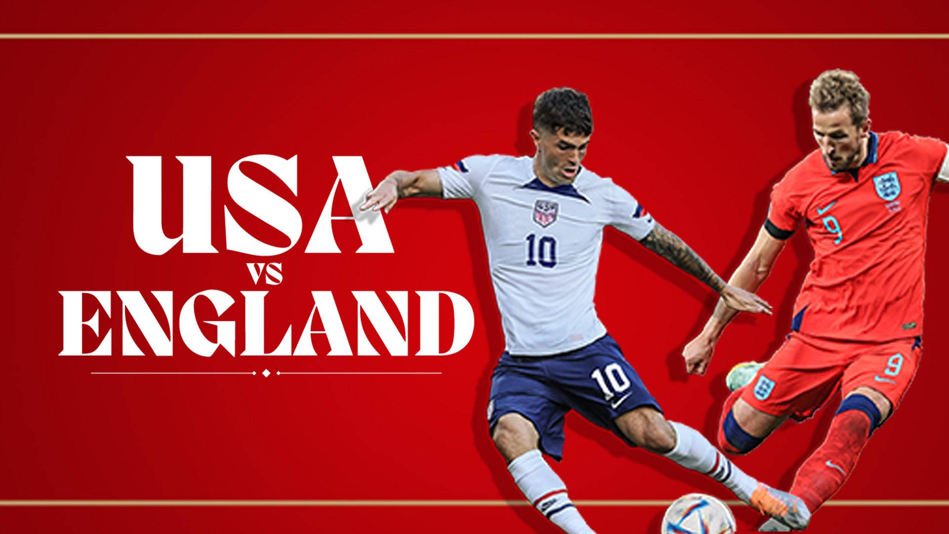 England National Football Team Versus USA Wallpaper