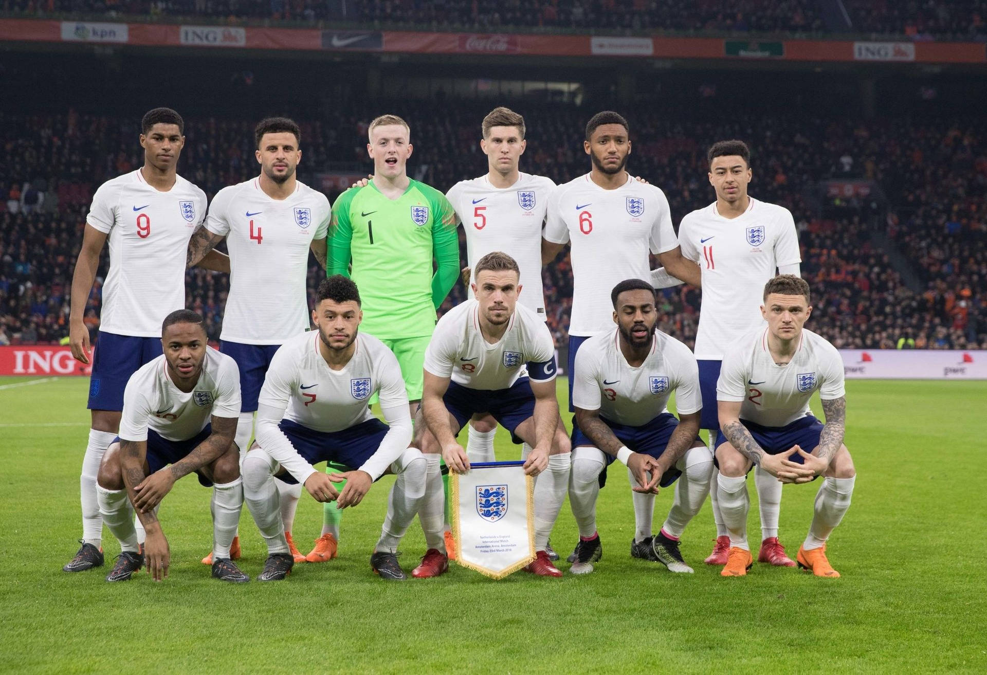 England National Football Team World Cup Competition Wallpaper