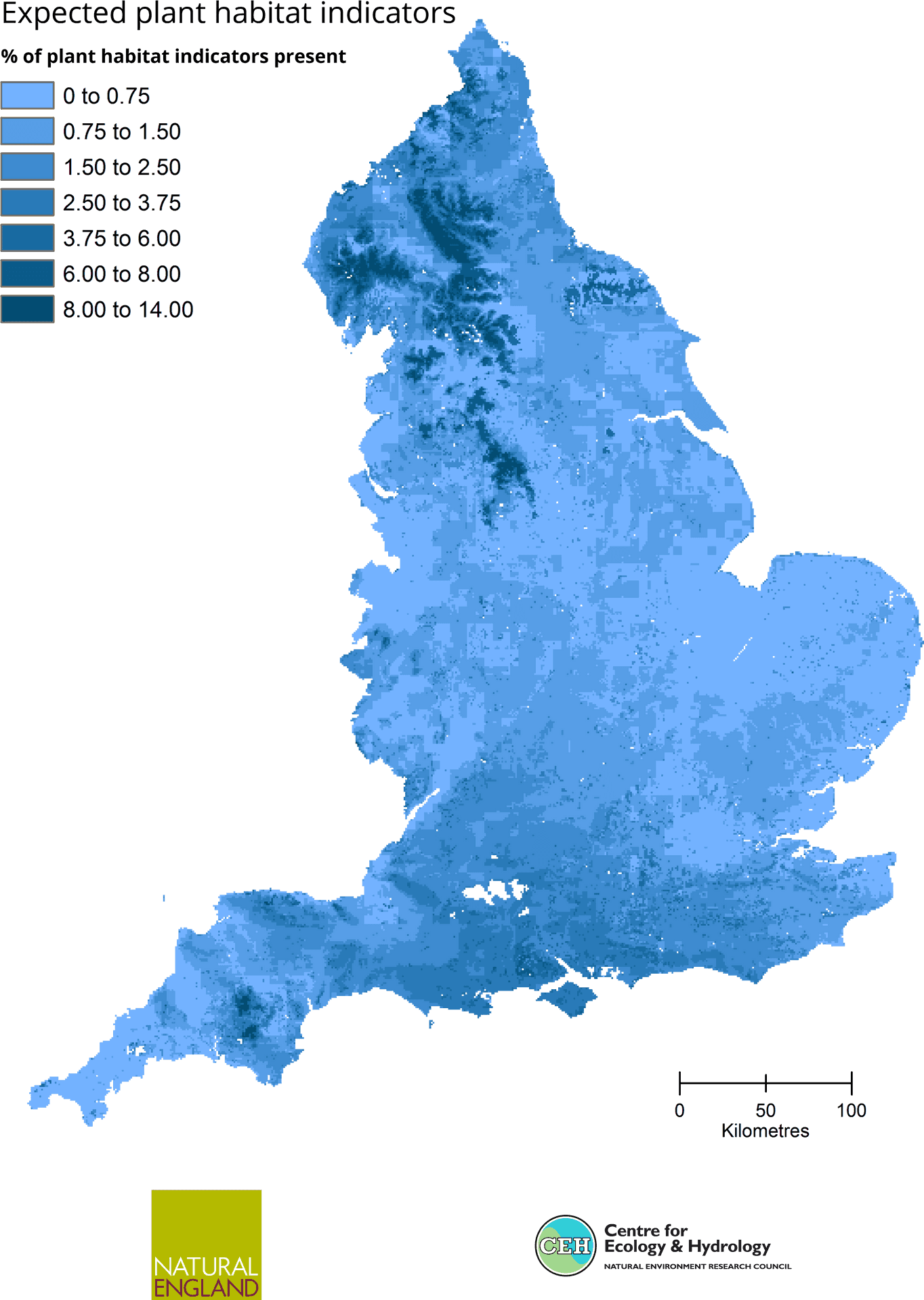 Download England Plant Habitat Indicators Map  Wallpapers.com