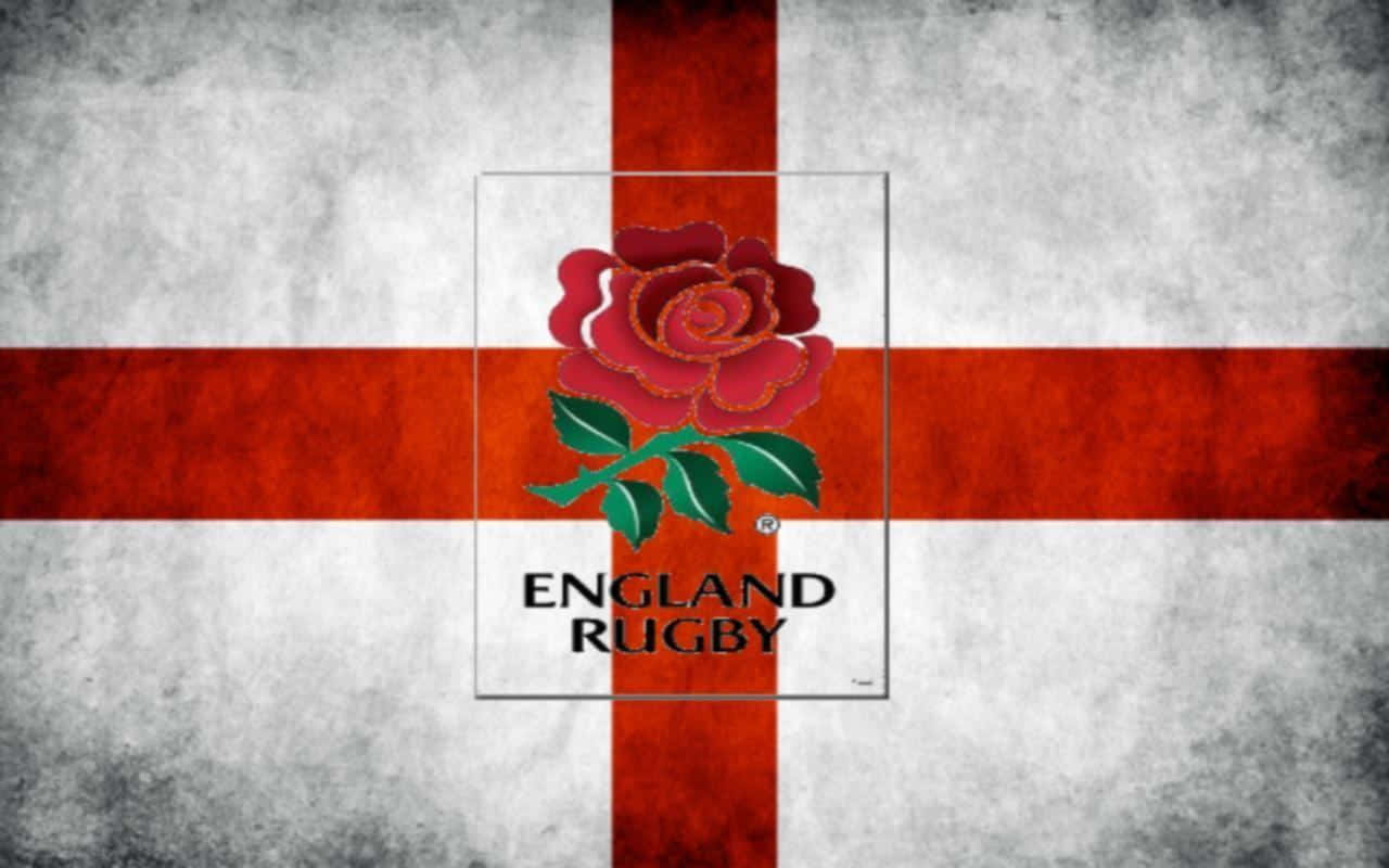England Rugby Team In Action Wallpaper