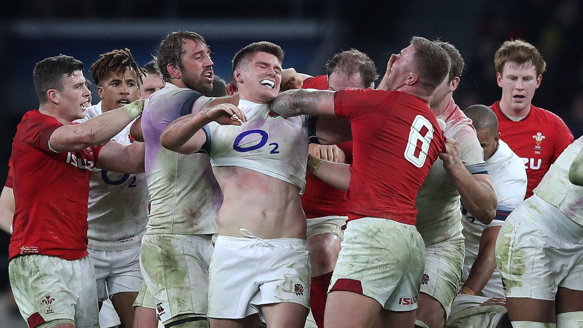 England Versus Wales Rugby