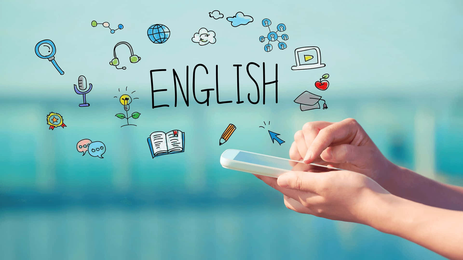 Learn the beauty of the English language Wallpaper