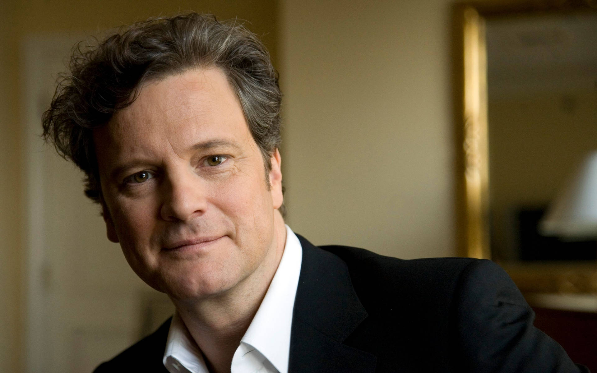 Actoringlés Colin Firth En Sesión De Fotos De 2009 Fondo de pantalla
