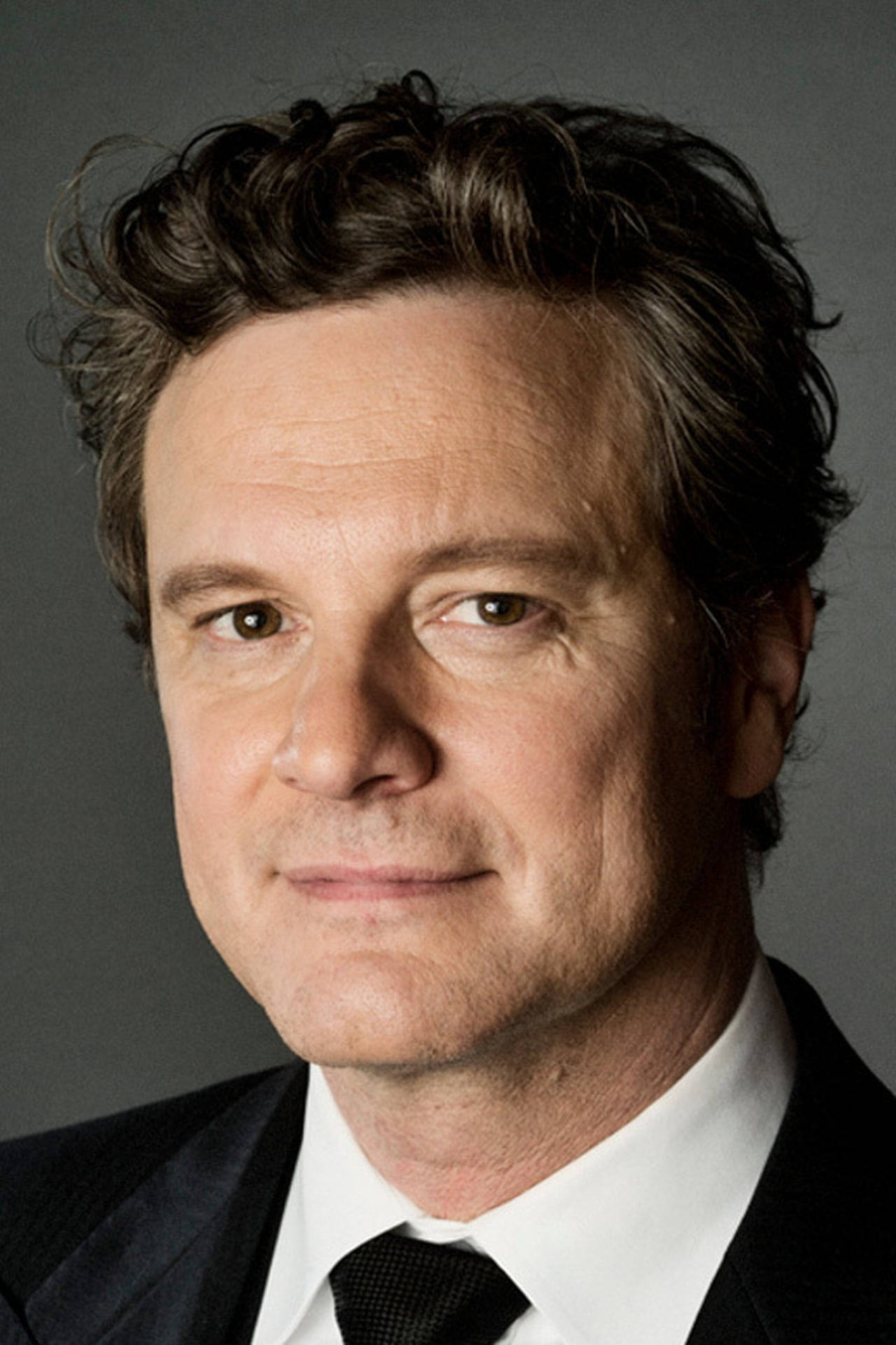 Actoringlés Colin Firth En Primer Plano Fondo de pantalla
