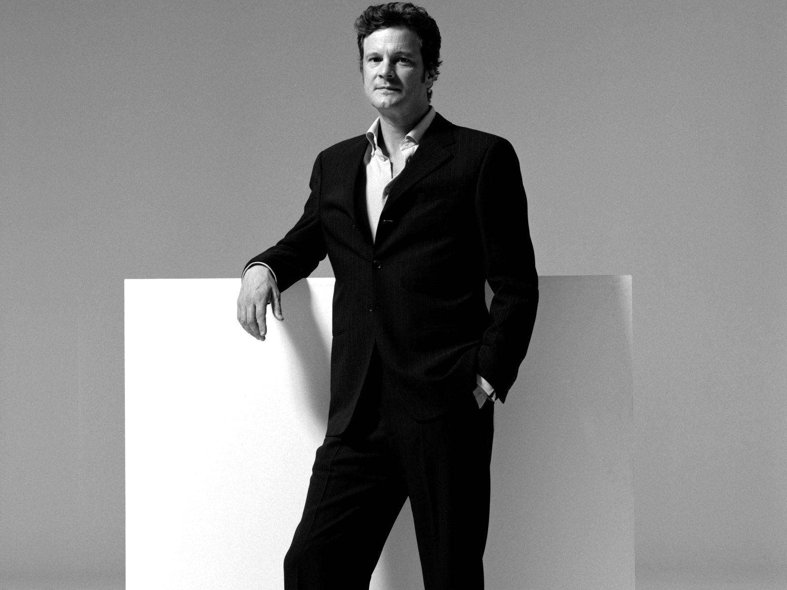 English Actor Colin Firth For Esquire Magazine Wallpaper