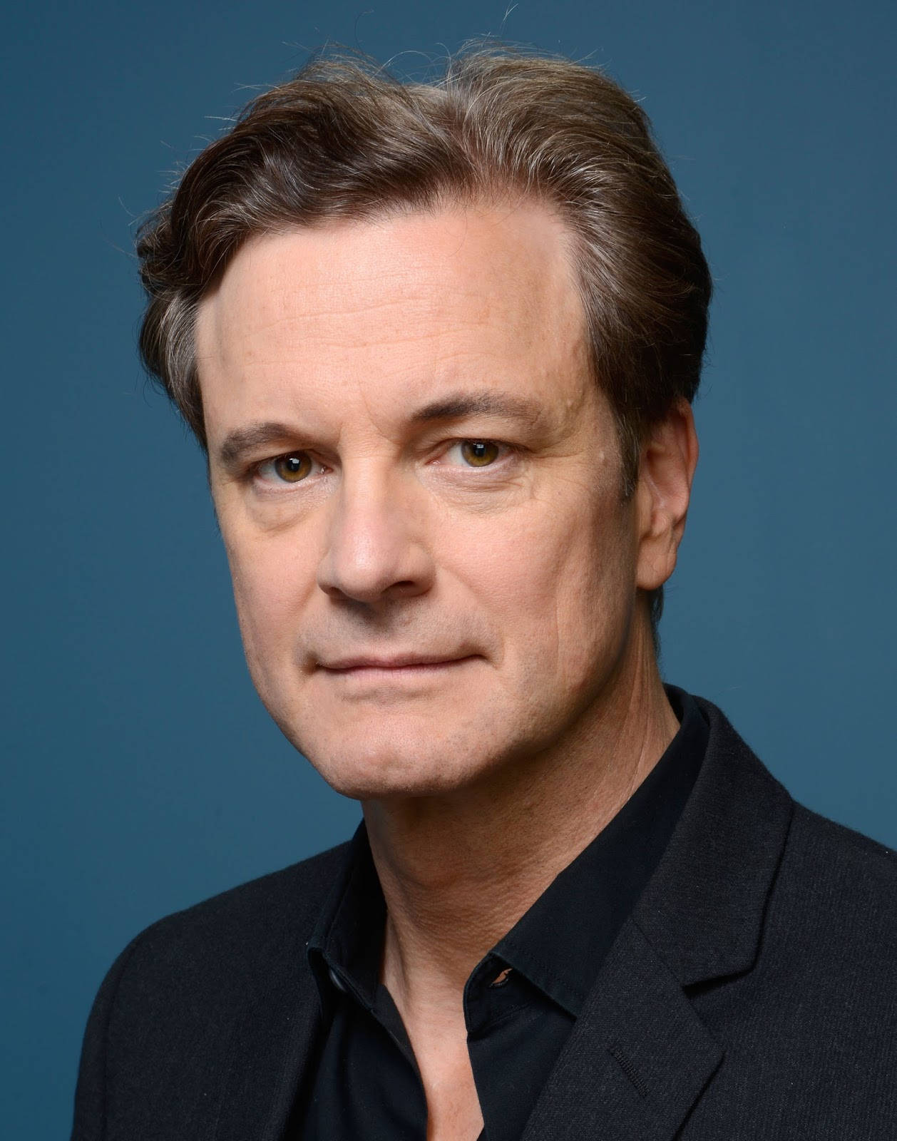Actoringlés Colin Firth Retrato De El Hombre Del Ferrocarril. Fondo de pantalla