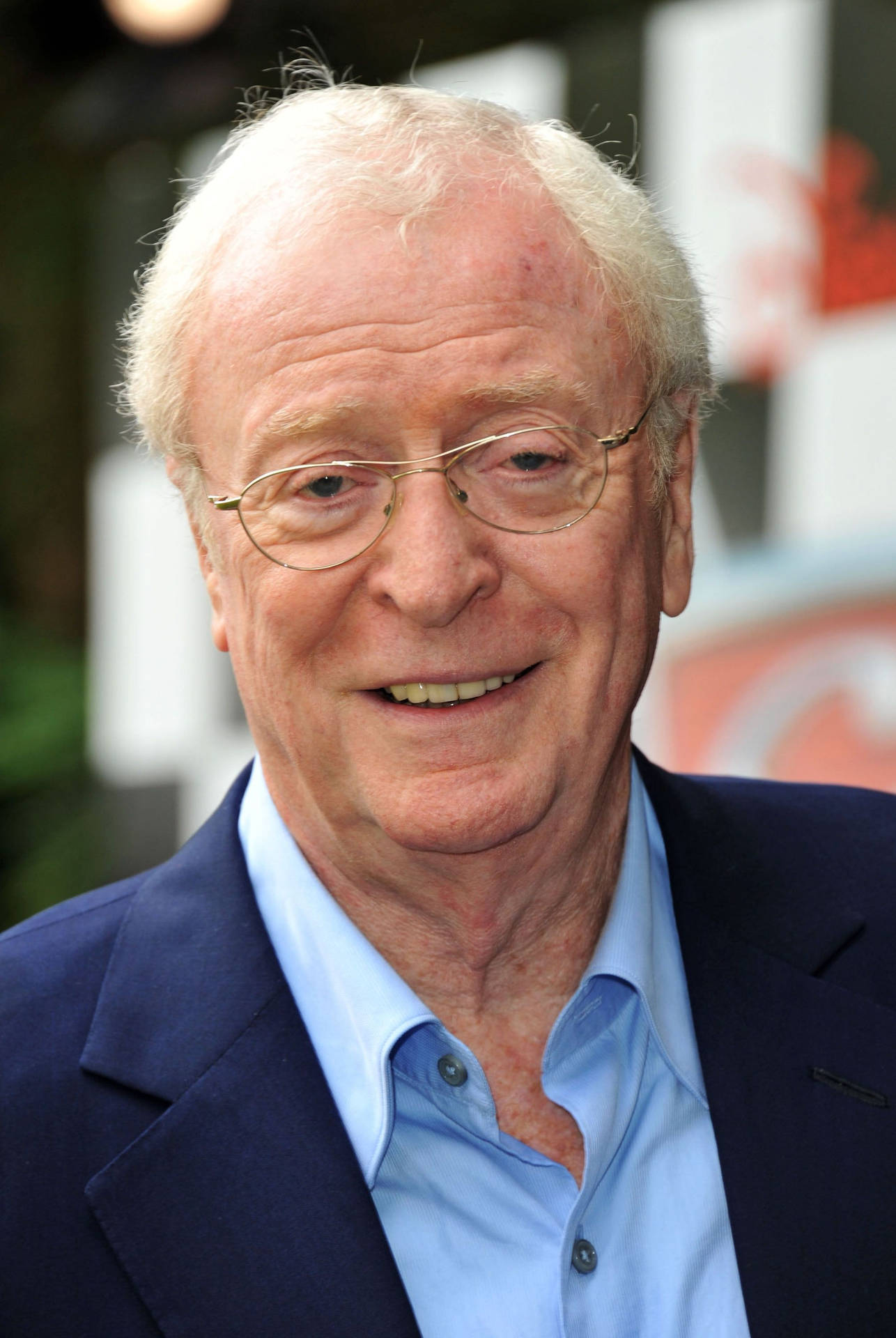 English Actor Michael Caine Cars 2 Premiere Background