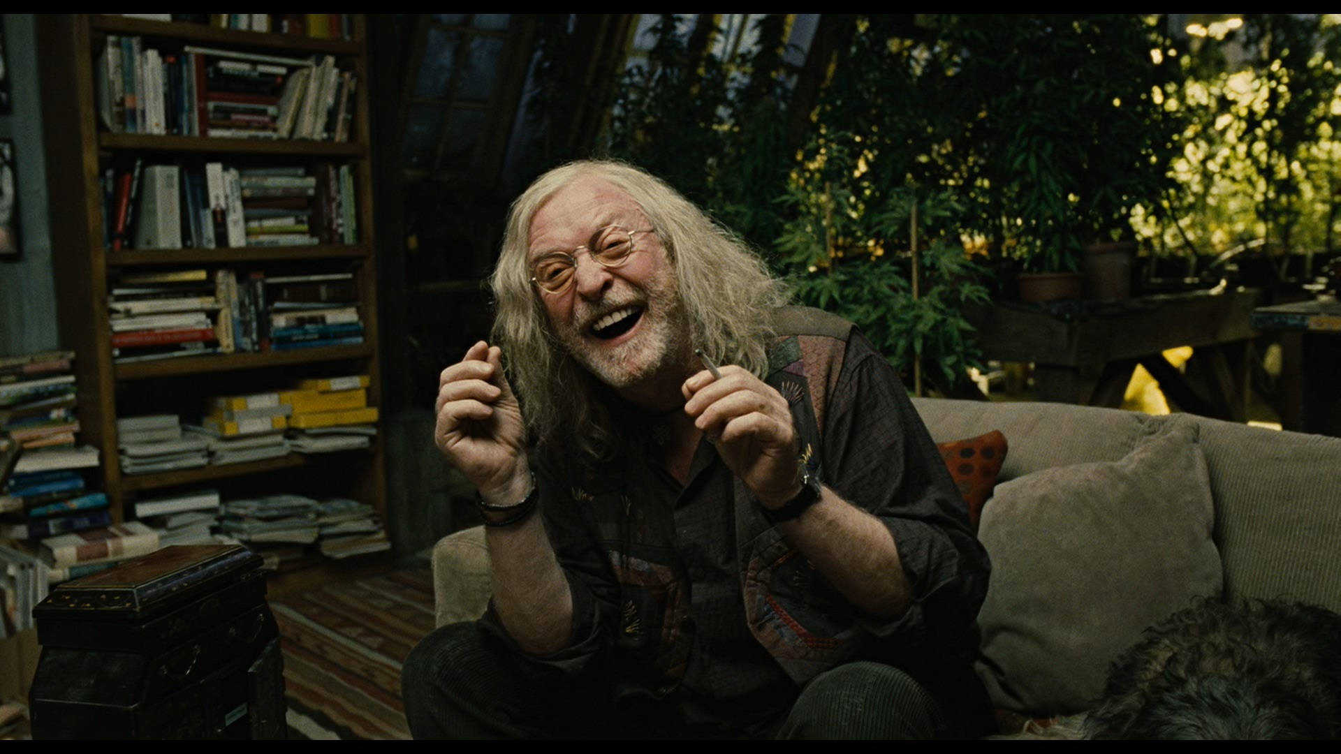 Caption: "Iconic English Actor Michael Caine In a Scene From Children of Men" Wallpaper