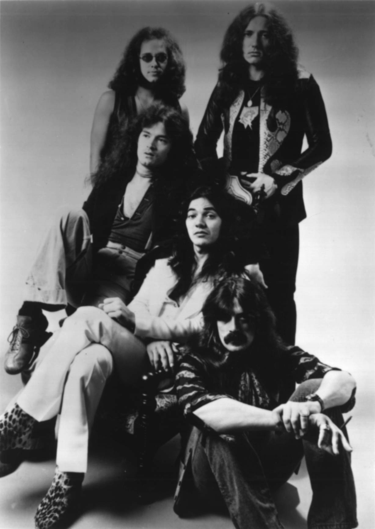 English Band Deep Purple 1975 Photograph Wallpaper