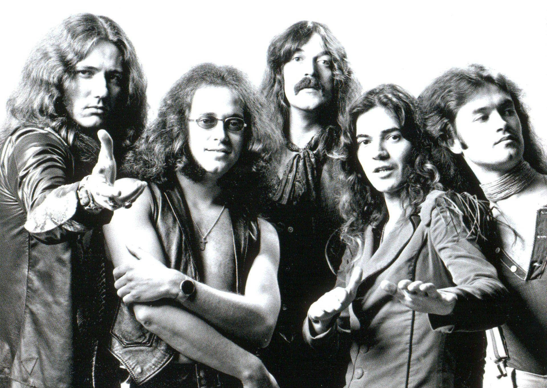 English Band Deep Purple Columbia Rehearsal Studios Los Angeles Wallpaper