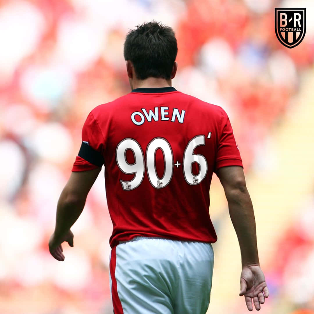 English Footballer Michael Owen 90+6 Minutes Wallpaper