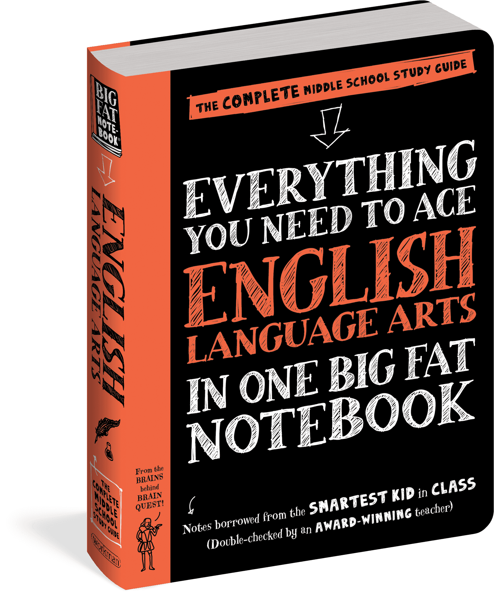 English Language Arts Study Guide Book PNG
