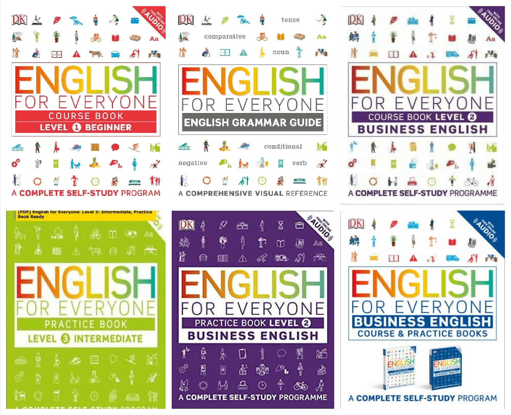 English For Everyone Book Cover Art Picture
