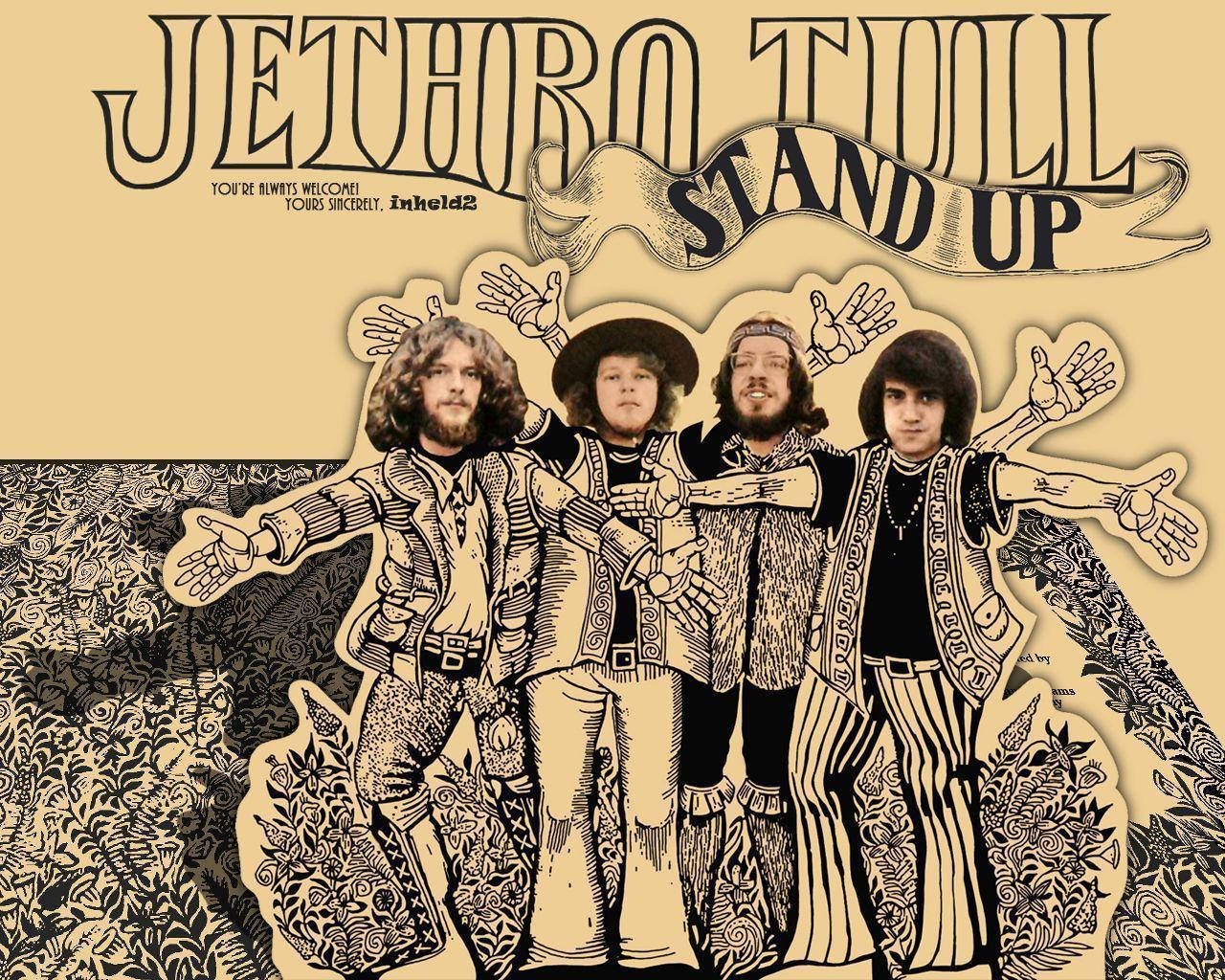 English Progressive Rock Band Jethro Tull Stand Up Album Cover Picture