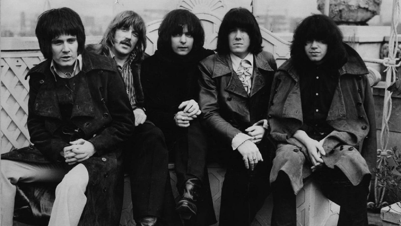 English Rock Band Deep Purple 1969 Vintage Photograph Wallpaper