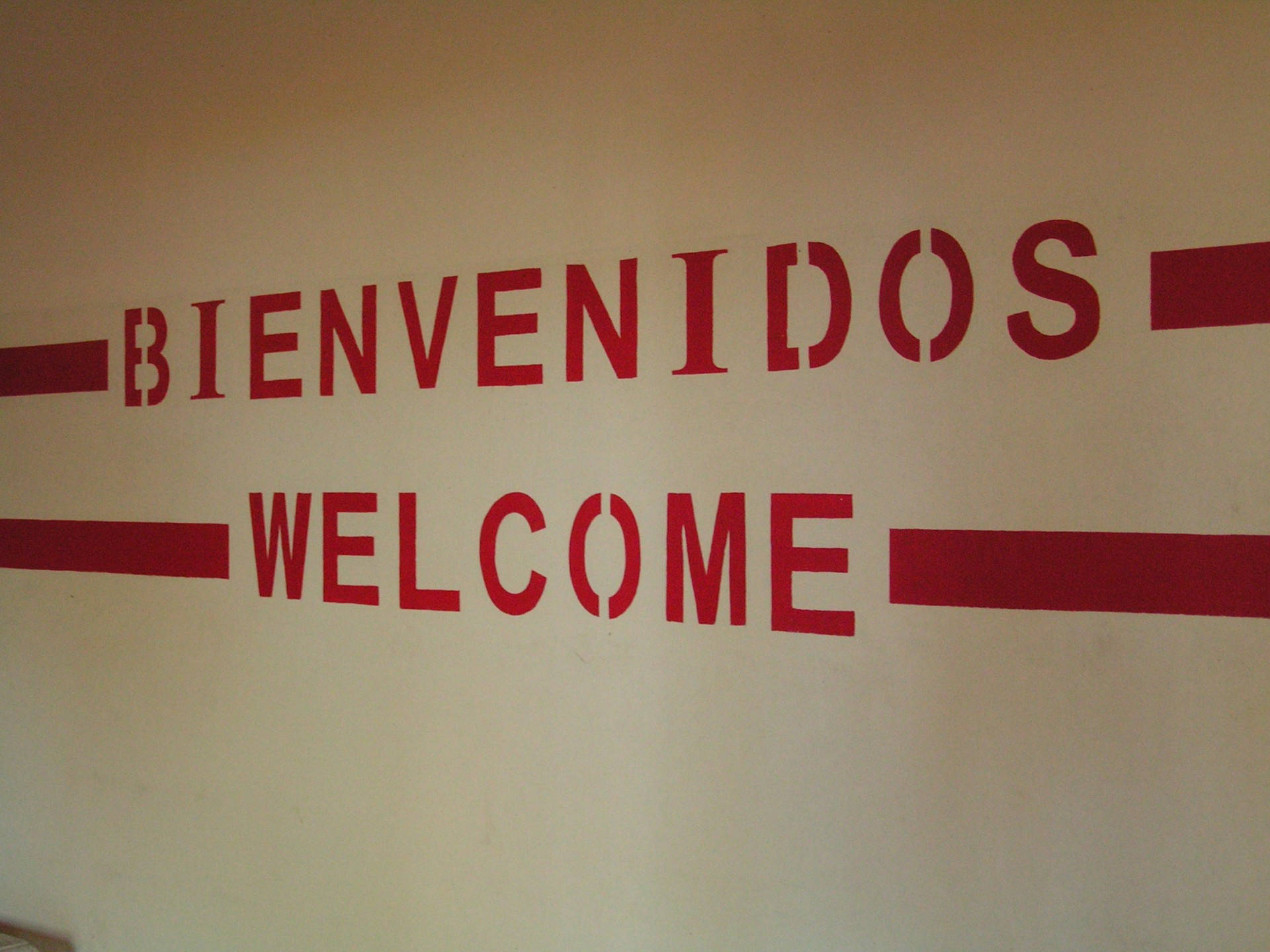 Spanish: Bienvenidos Wallpaper