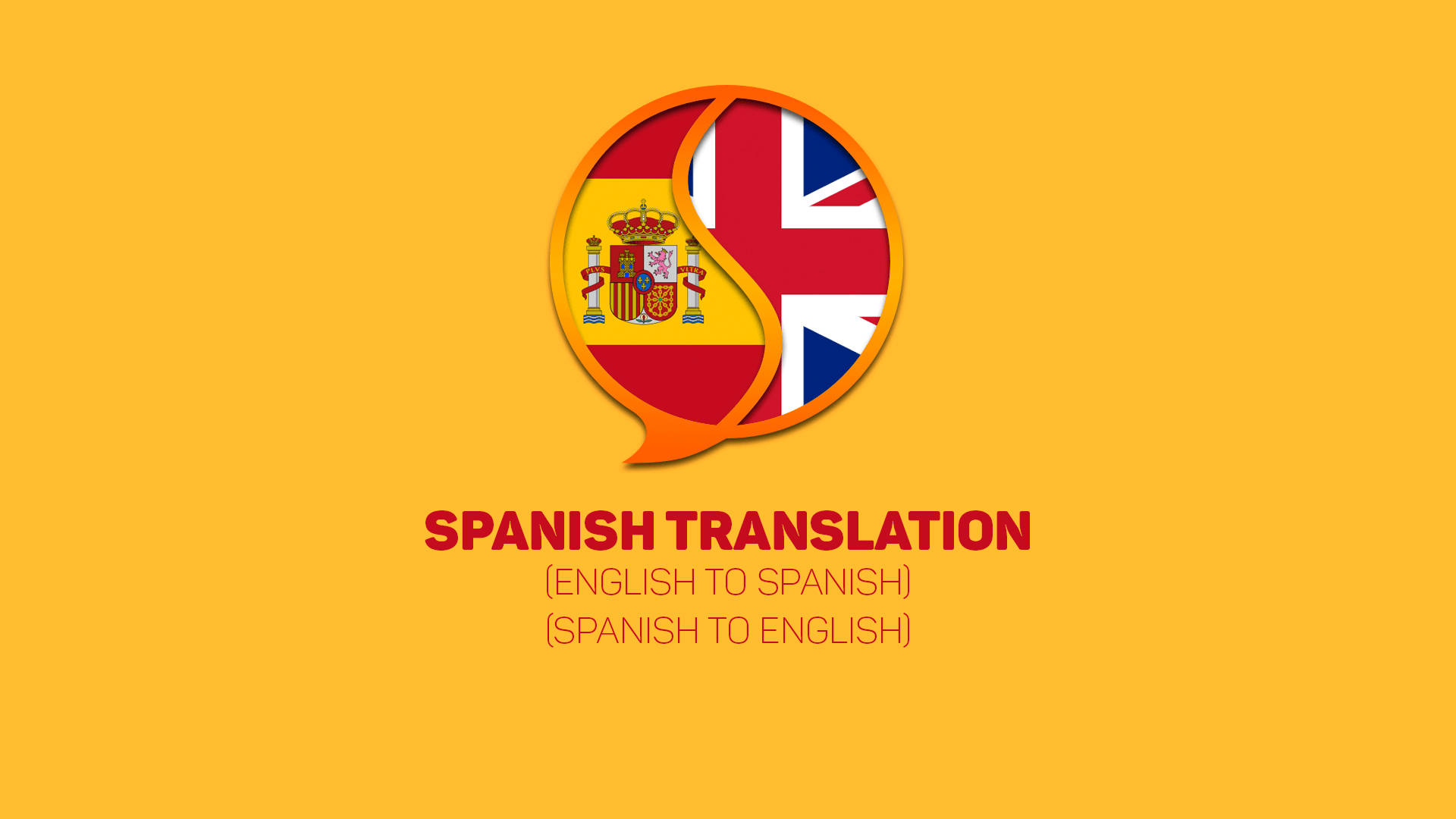 English To Spanish Chat Bubble Picture