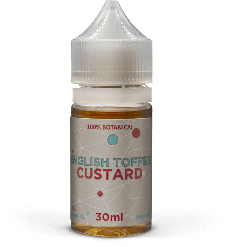 English Toffee Custard Botanical Product PNG