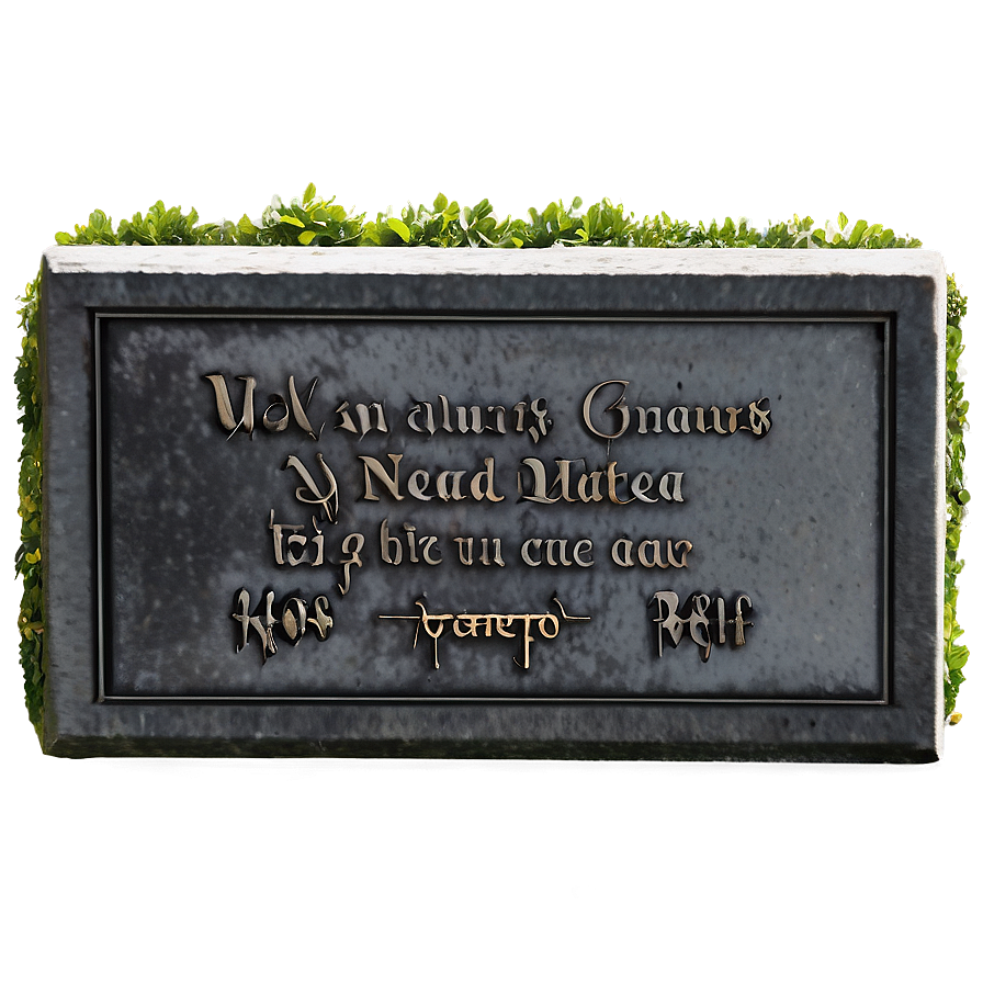 Engraved Grave Png 13 PNG
