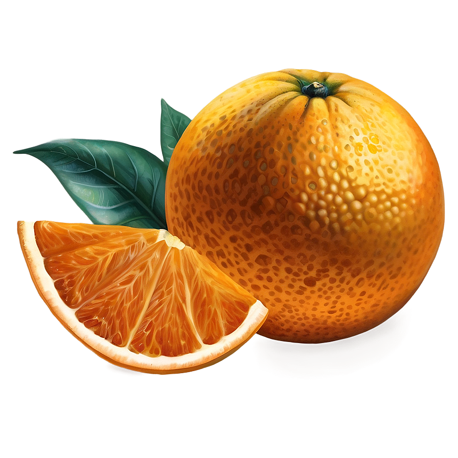 Engraved Orange Illustration Png 83 PNG