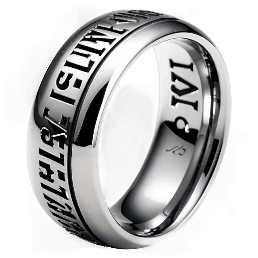 Engraved Personalized Rings Png Wdp PNG