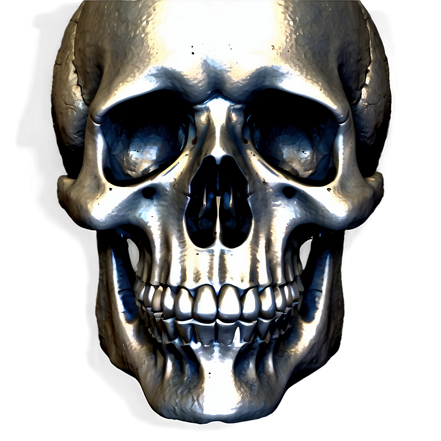 Engraved Skull Design Png C PNG