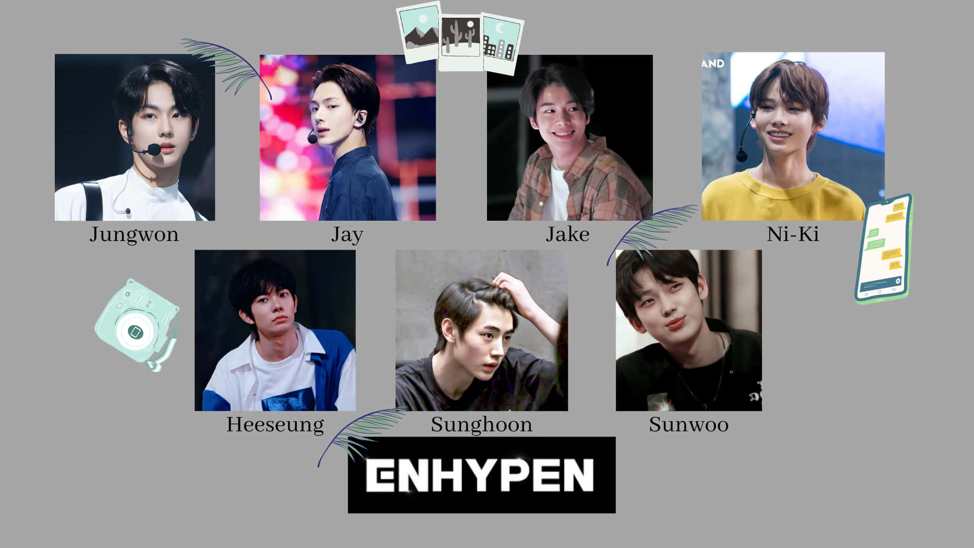 Enhypen Laptop [wallpaper] Wallpaper