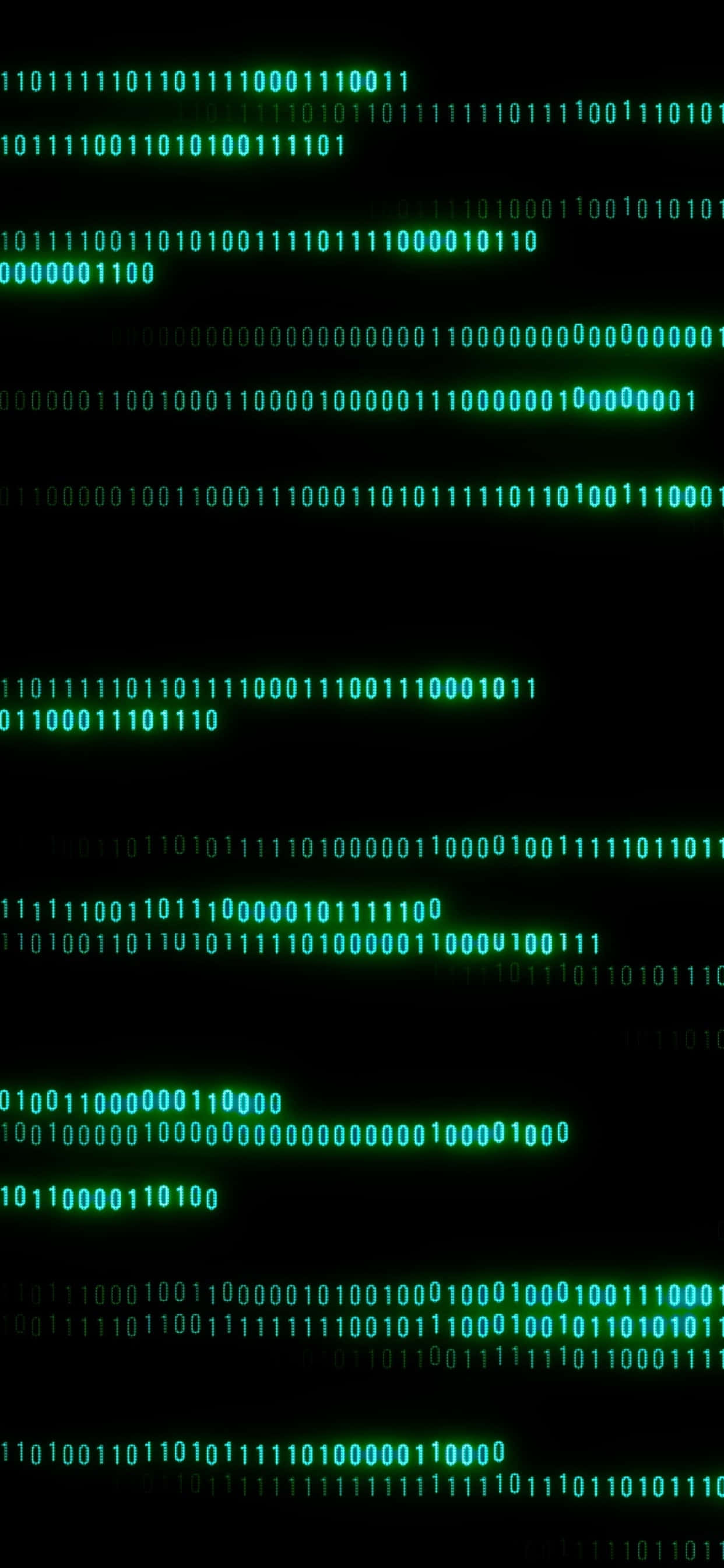 Una exhibición fascinante de código binario, representado por unos y ceros, sumergiéndose en la oscuridad del mundo virtual y digital. Los números binarios en streaming simbolizan datos cifrados, ilustrando las complejidades y misterios de Internet, la programación y la ciberseguridad.