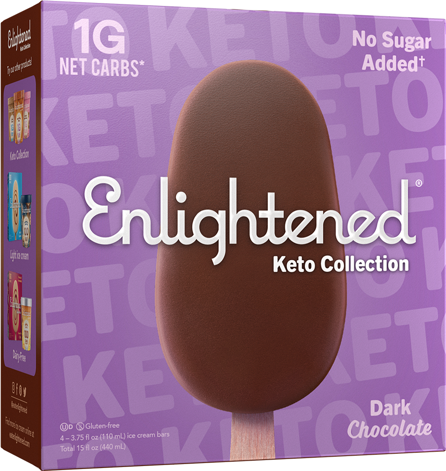 Enlightened Keto Ice Cream Bar PNG