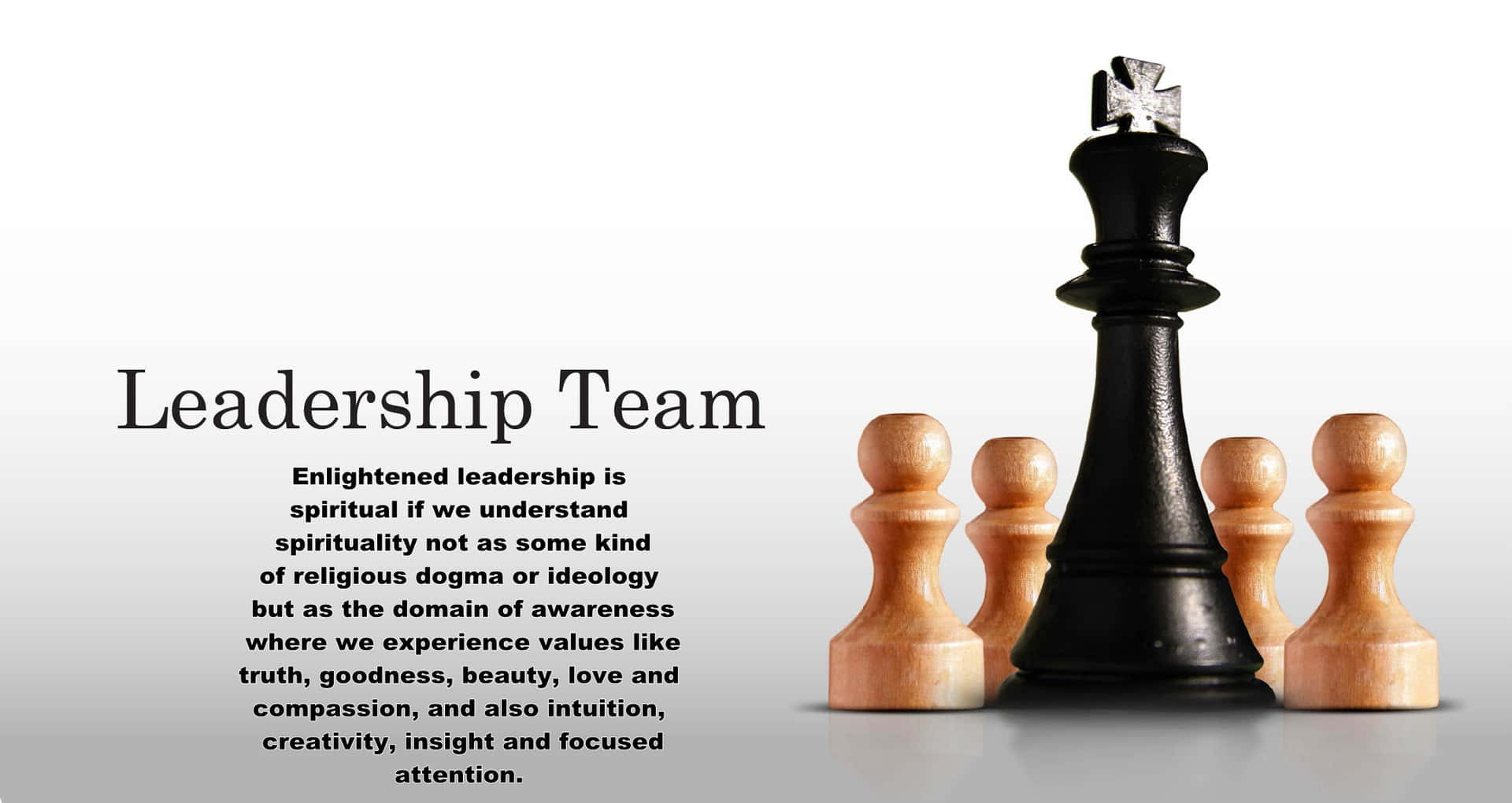 Enlightened Leadership Team Chess Concept Wallpaper
