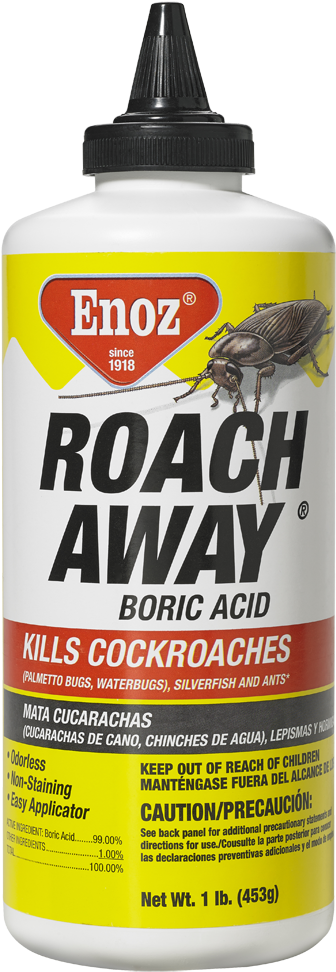 Enoz Roach Away Boric Acid Product PNG