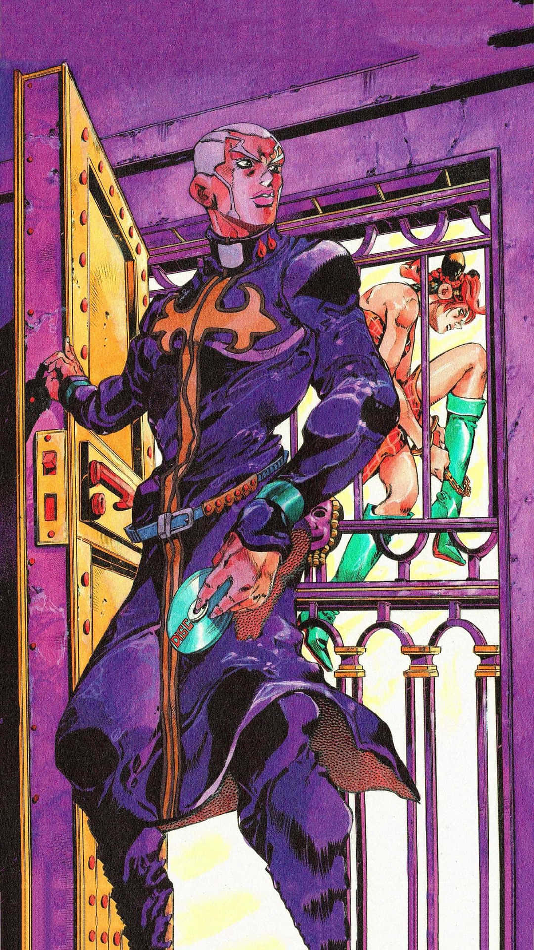 Enrico Pucci the renowned fictional character. Wallpaper