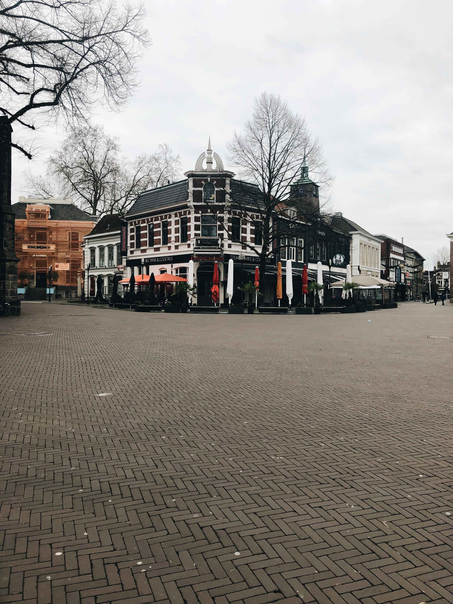 Place De La Ville D'enschede, Architecture Classique Fond d'écran