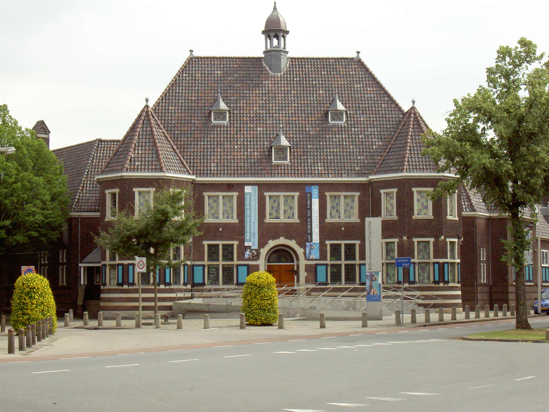 Enschede Historic Building Exterior Wallpaper
