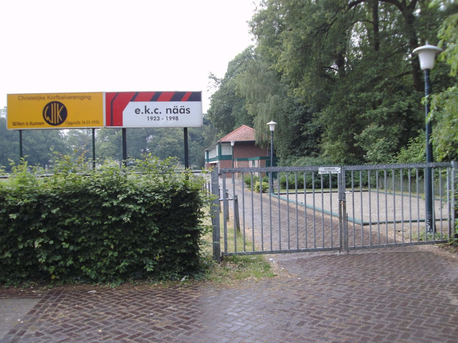 Enschede Sports Club Entrance Gate Wallpaper