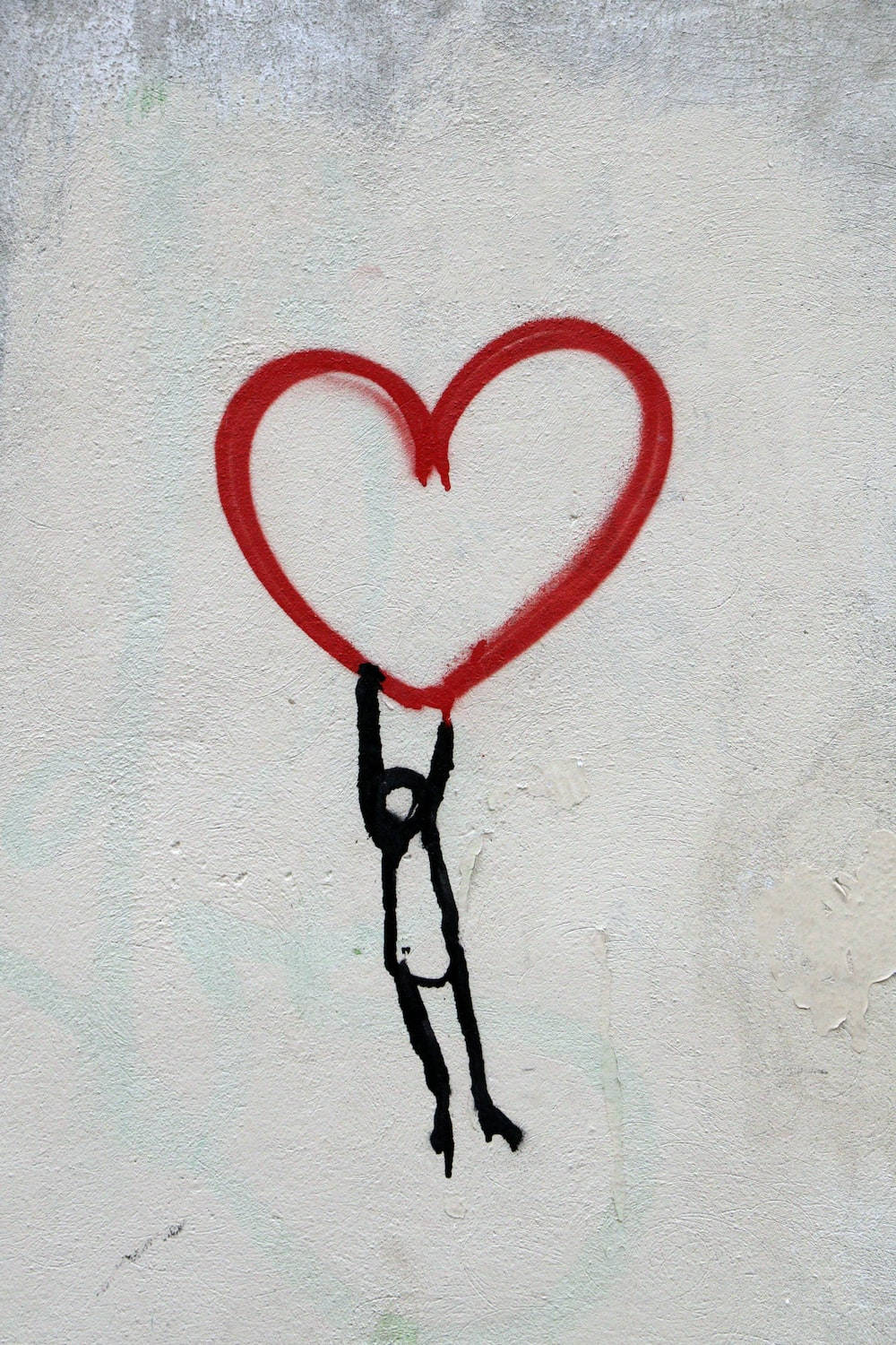 Ensidig Kærlighed Hængende På Hjertet Wallpaper