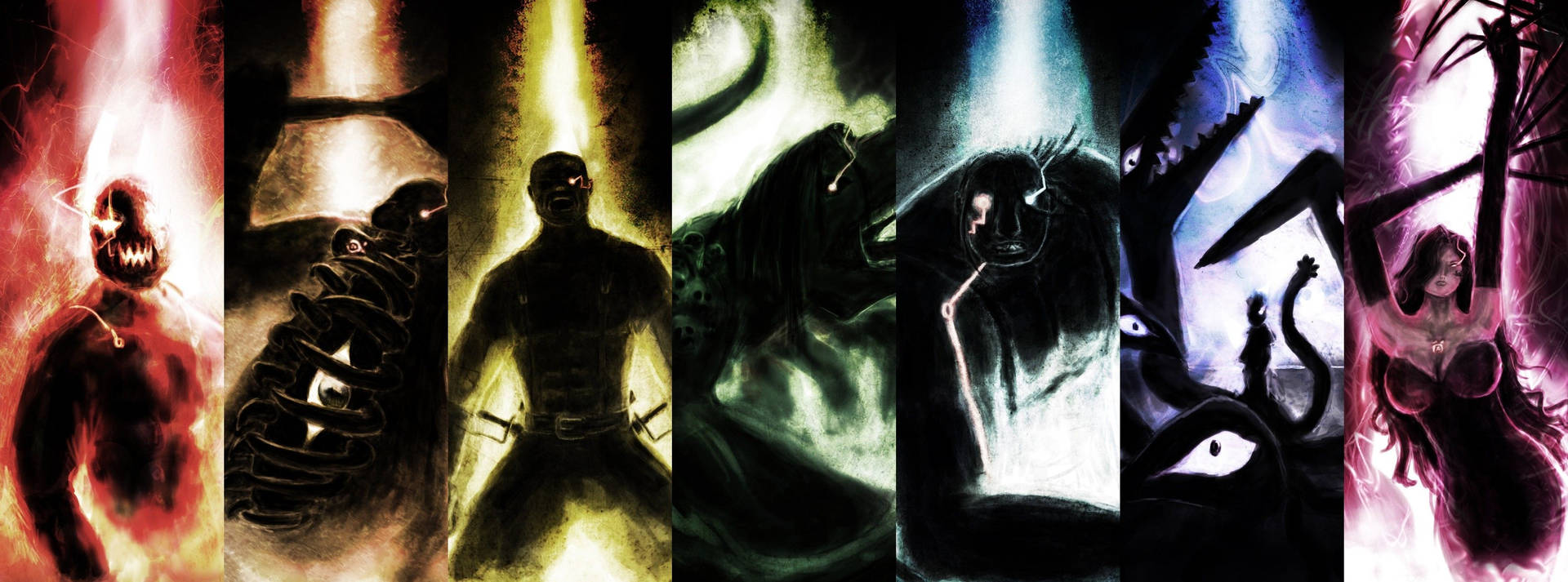 Entertaining 
Fullmetal Alchemist Brotherhood Collage Wallpaper