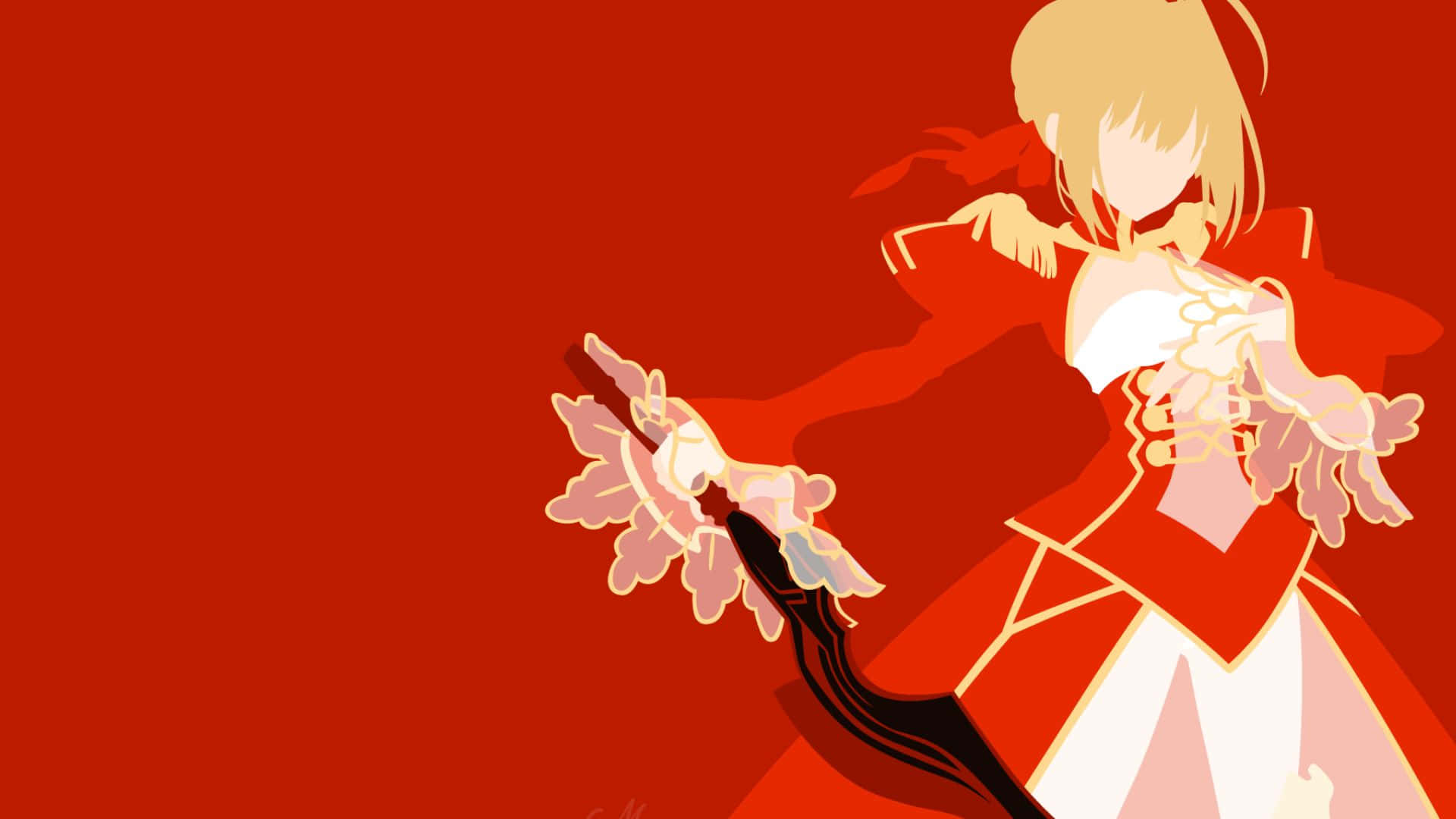 Enthralling Illustration Of Nero Claudius Wallpaper