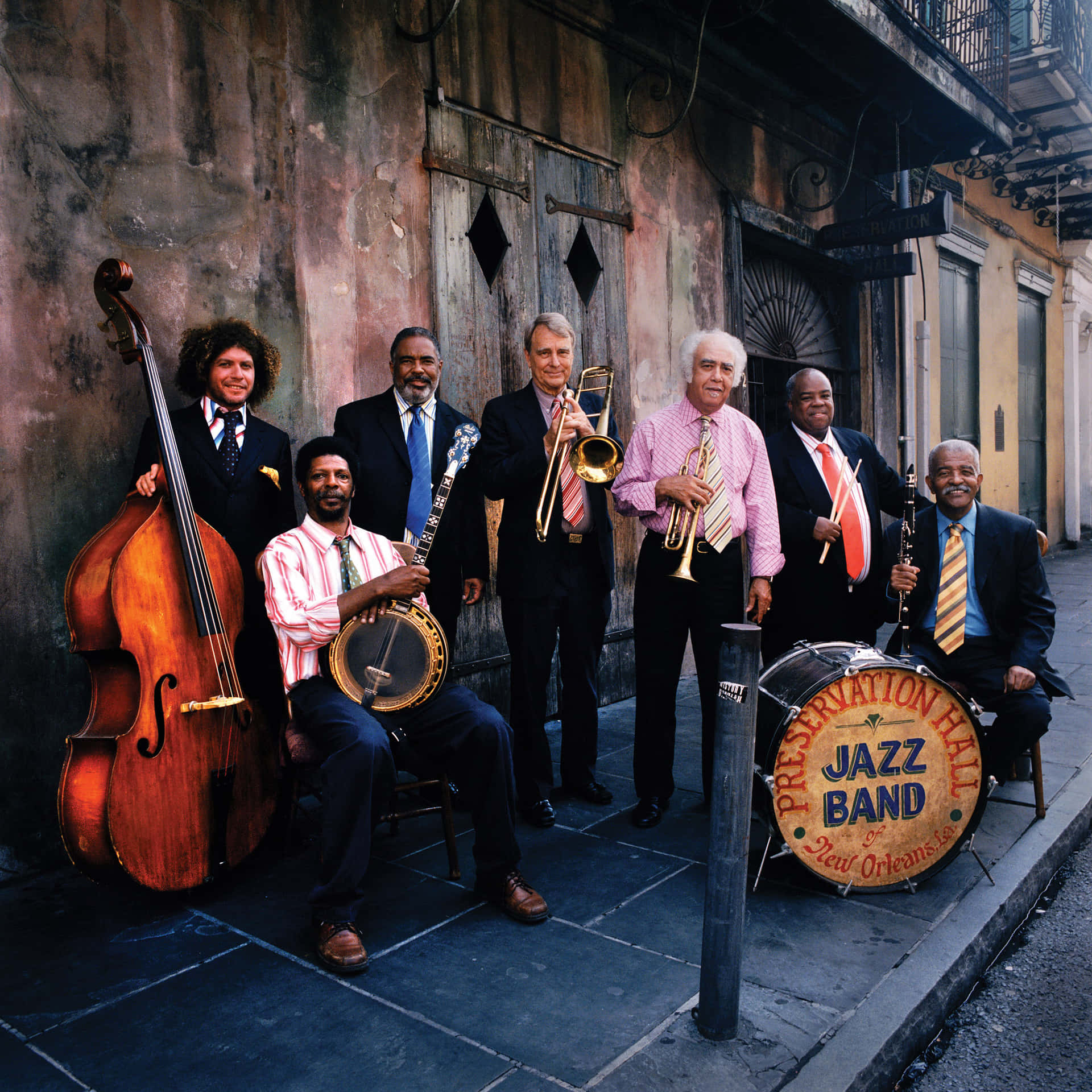 Песни джаз банды. Preservation Hall Jazz Band. Американский джаз бэнд. Джаз бэнд новый Орлеан 20е годы арт. Джаз-Бенд или джаз-бэнд.