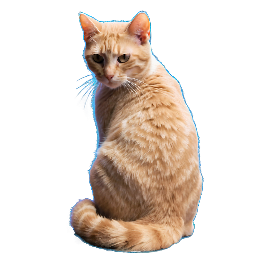 Enticing Cat Pose Png 1 PNG