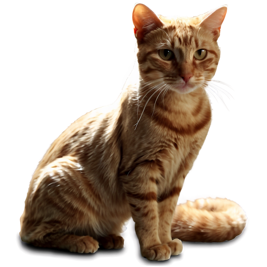 Enticing Cat Pose Png Kho PNG