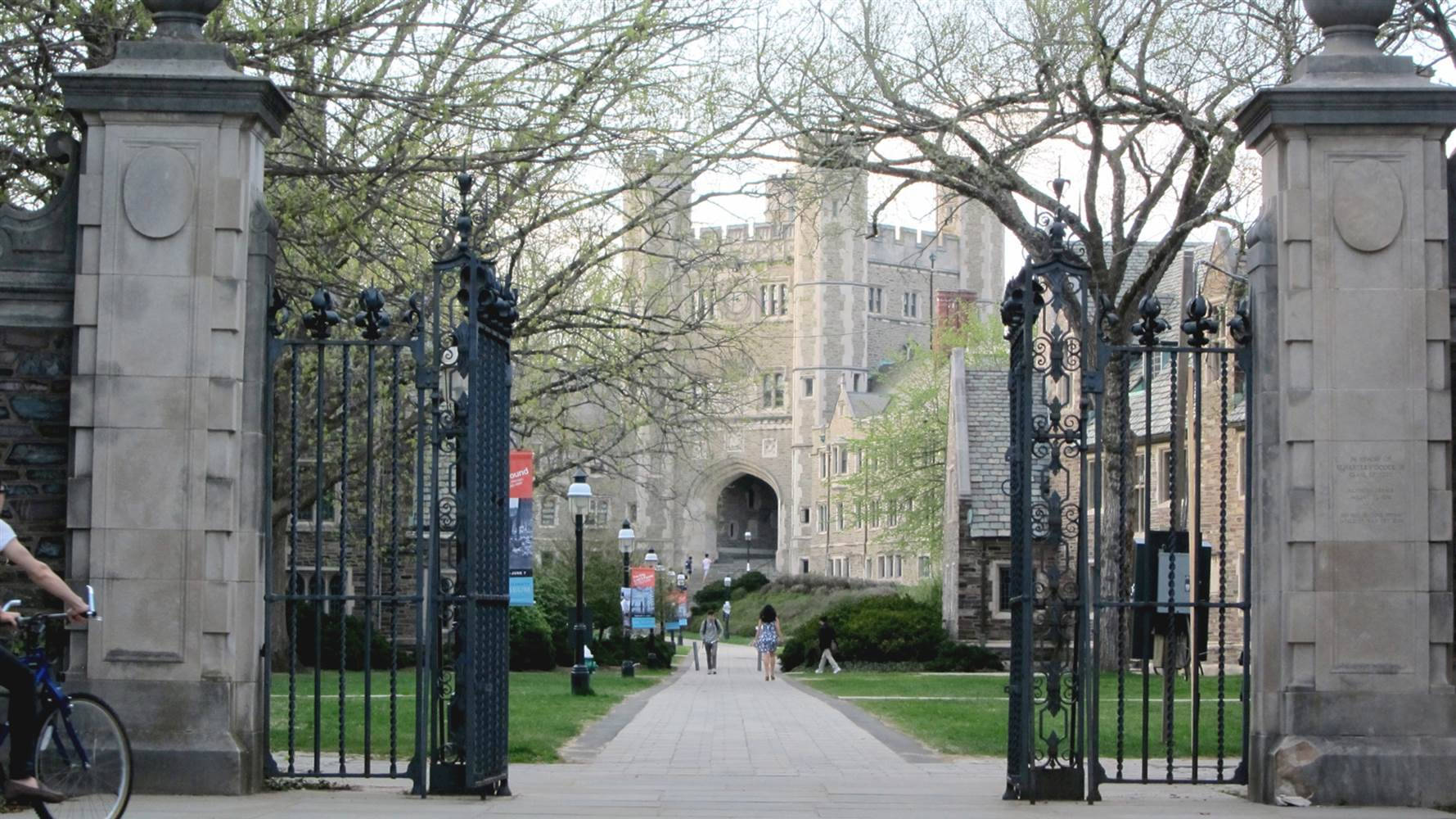 Entrance Gate Princeton University Wallpaper