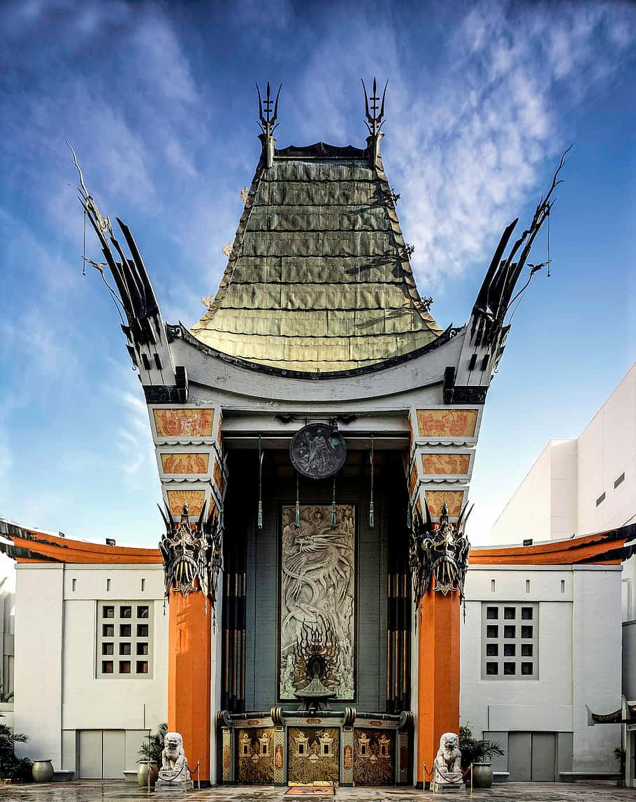 Entrance Of Graumans Chinese Theatre Wallpaper